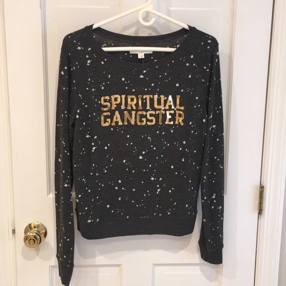 Spiritual Gangster sweatshirt. NWT Size S